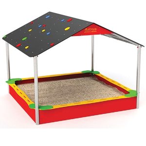 AS3208S Sandkasse med tak