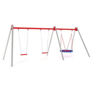 AS3504S Dobbel huske + kurvgynge