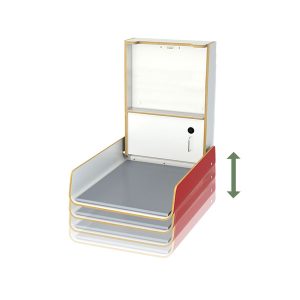 Endre veggstellebord elektrisk justering