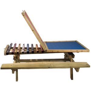 V41151 Musikkbord, imp.furu