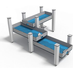 RK9505P Vannlek med sluseanlegg på 3 plan