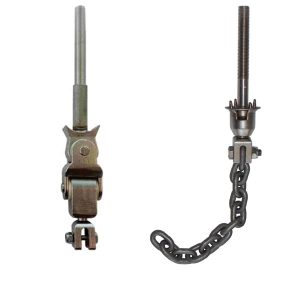 RT1251 + RT1257 Kulelageroppheng og sikkerhetsbolt m/lenke til kurvgynge