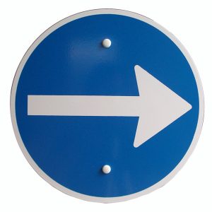 LE14318 Påbudt kjøreretning