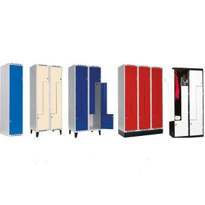 Garderobe-/personalskap - Z-skap