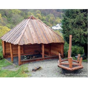 LE20090U Bålhytte uten vegger