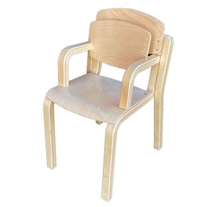 Bamsestol med ekstra ryggstøtte