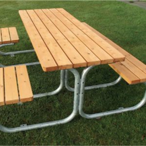 JB9505-1 Benk/bord 1 rullestolplass