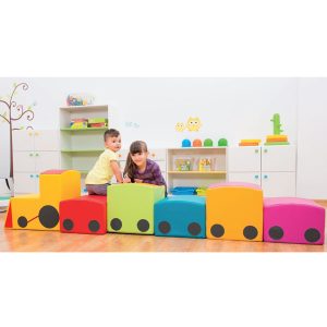 N4640553 Fargerikt tog