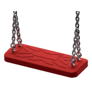 Huskesete med kjetting