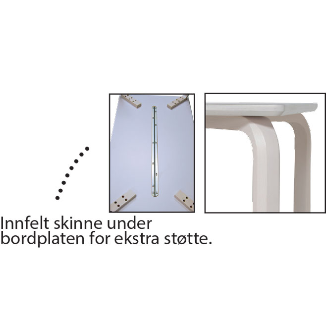 Ida Bord - lyddempende belegg - Bilde 2